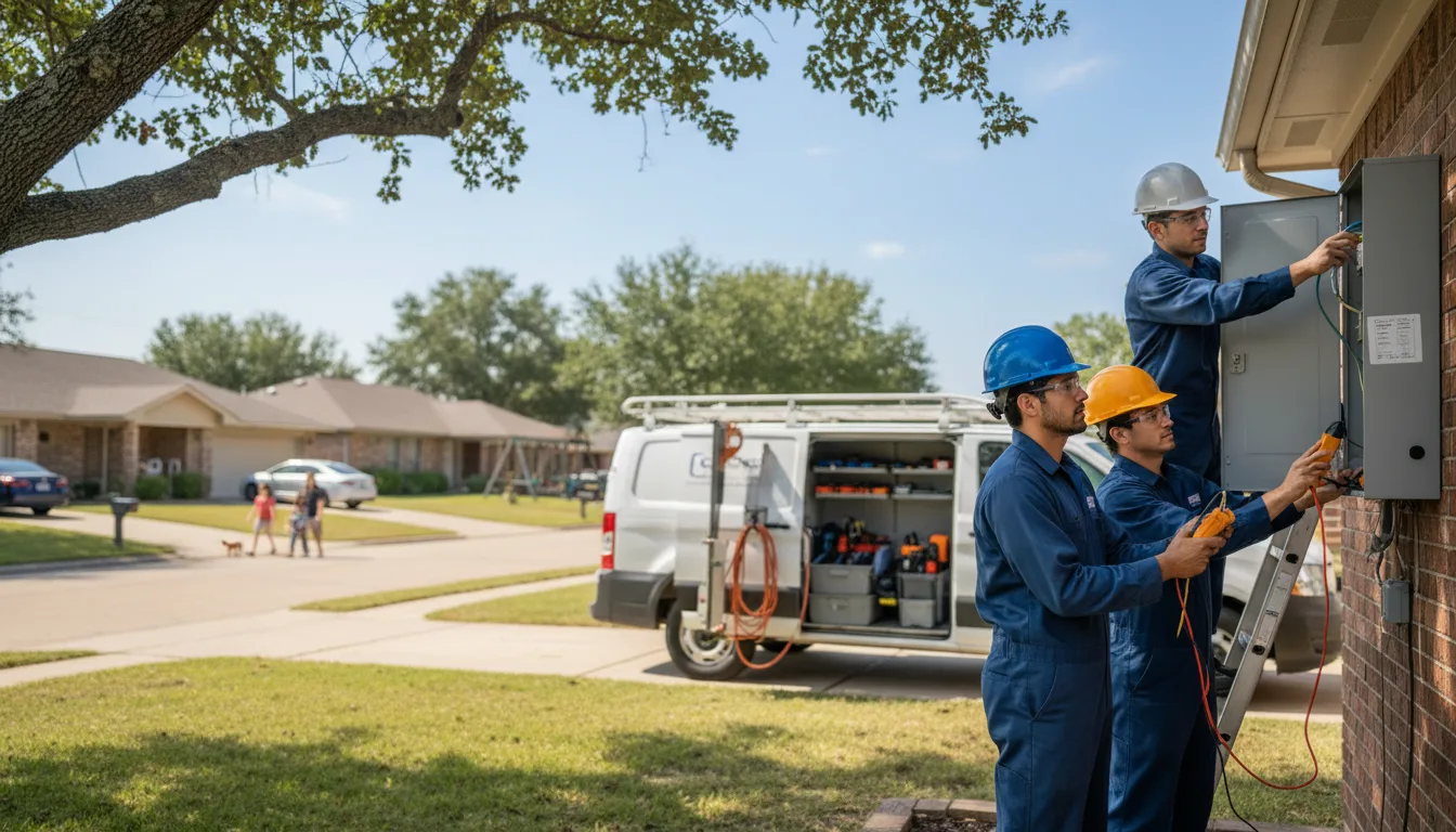 Certified electrician providing emergency electrical services in Stopover, KY